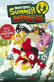Постер к мультсериалу Angry Birds: Летнее безумие